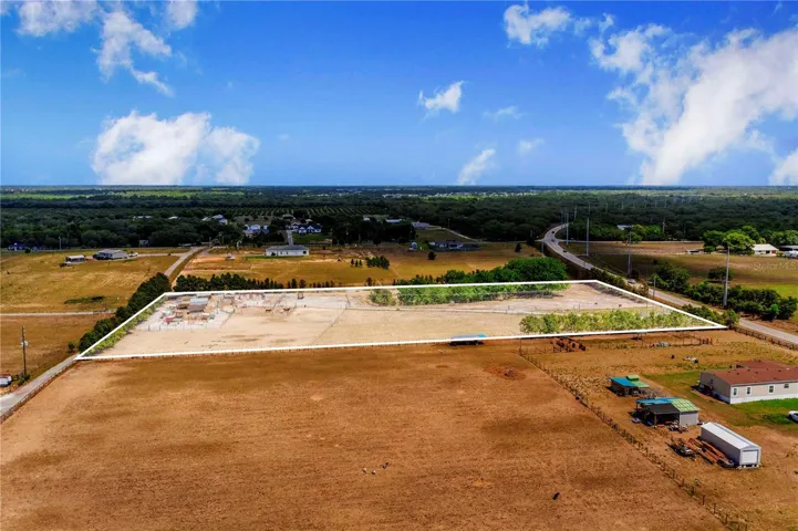 Lot East Arial View