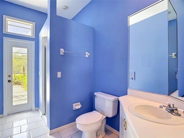 First Floor Full Bath access to pool