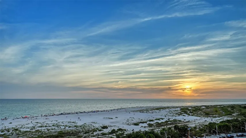 Lido Beach sunset - right across the street!