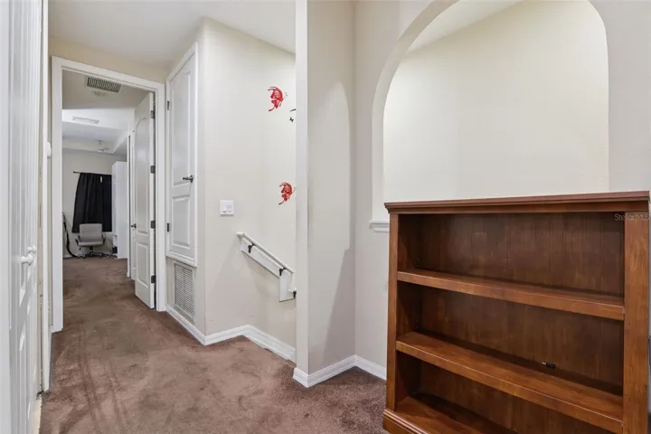 Loft space at the top of the landing