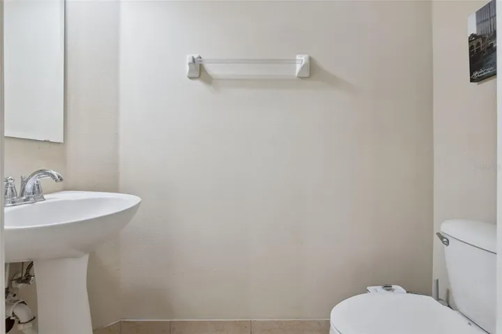 Powder room downstairs