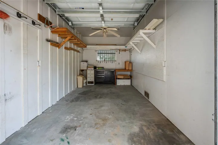 Garage is 7'x19'.