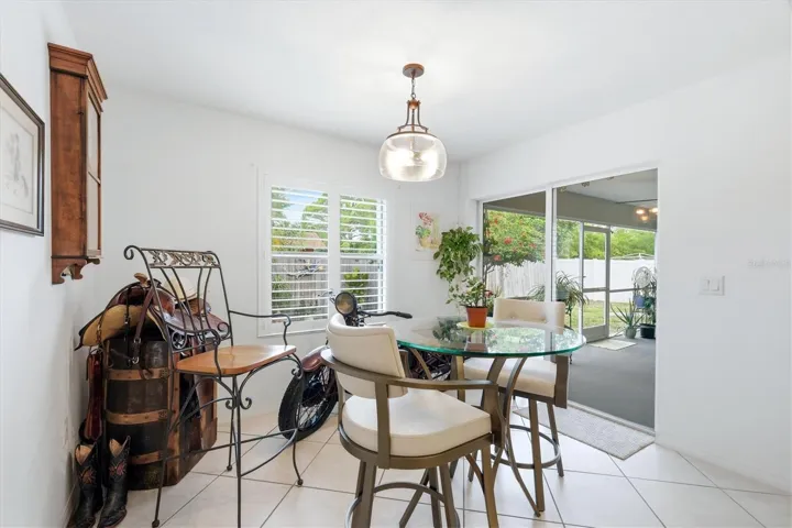 Breakfast Nook W/ View of Lanai