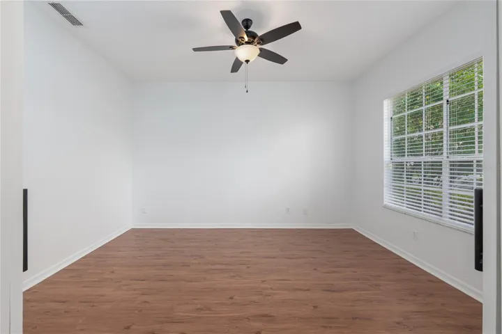 The office could easily become a 4th bedroom.