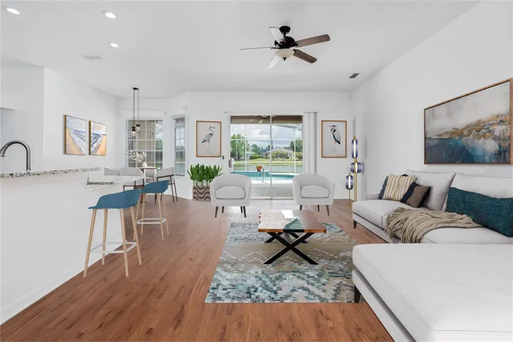 Spacious great room