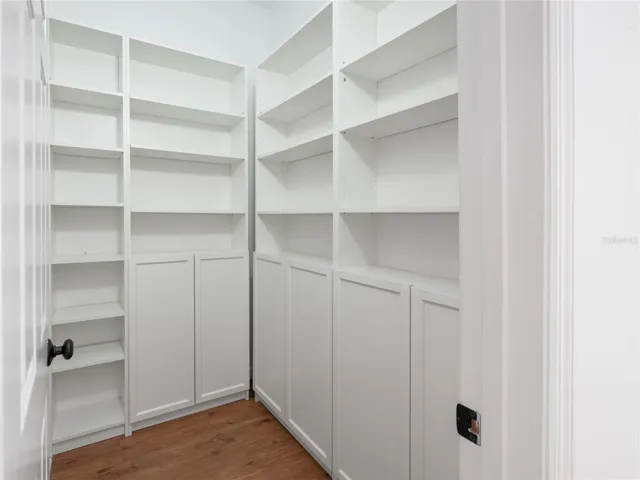 Fantastic walk in pantry!