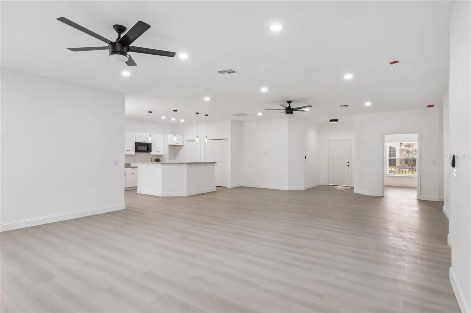 Recessed lighting throughout