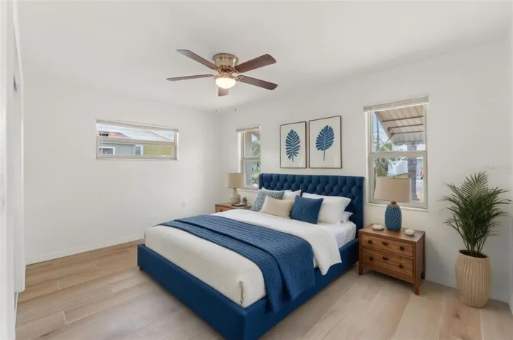Bedroom #2.Virtually Staged