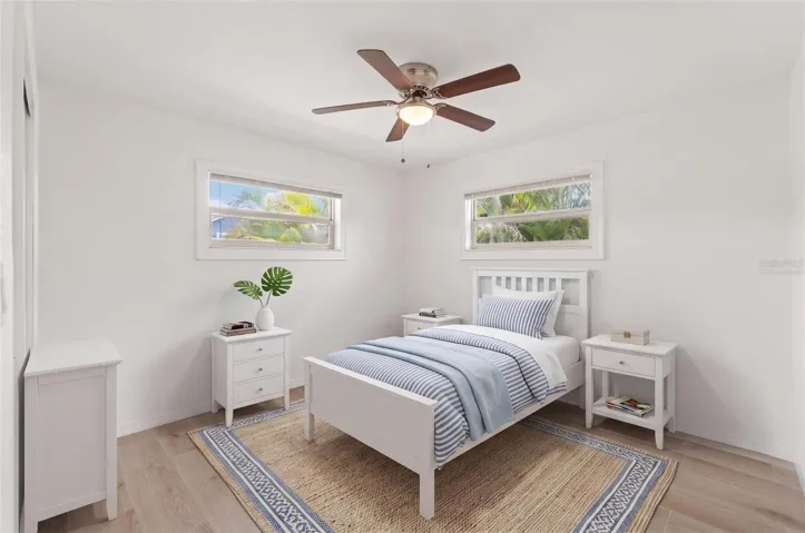 Bedroom #1 virtually staged