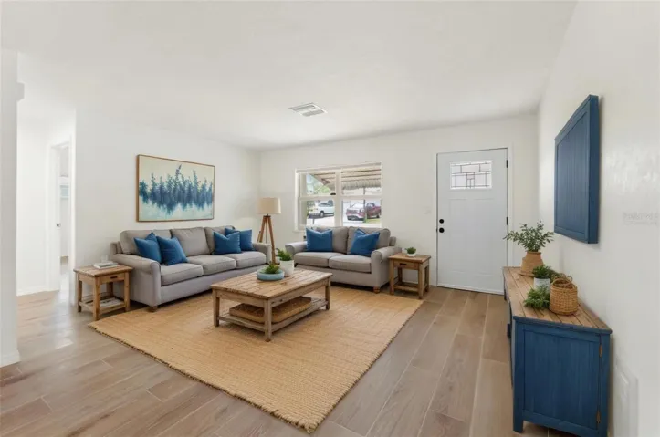 living roomVirtually Staged