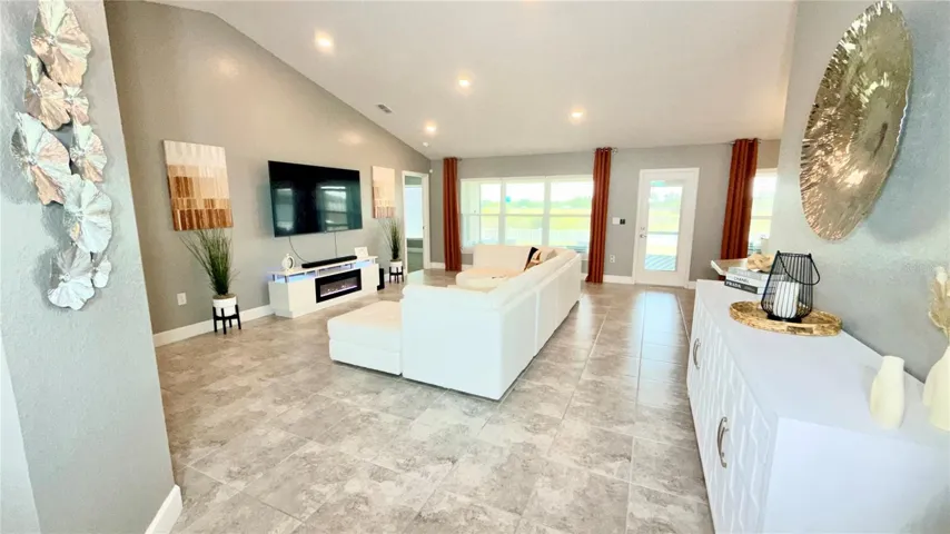 View front the entry foyer