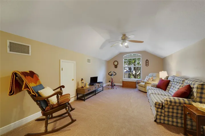 Upstairs bonus room
