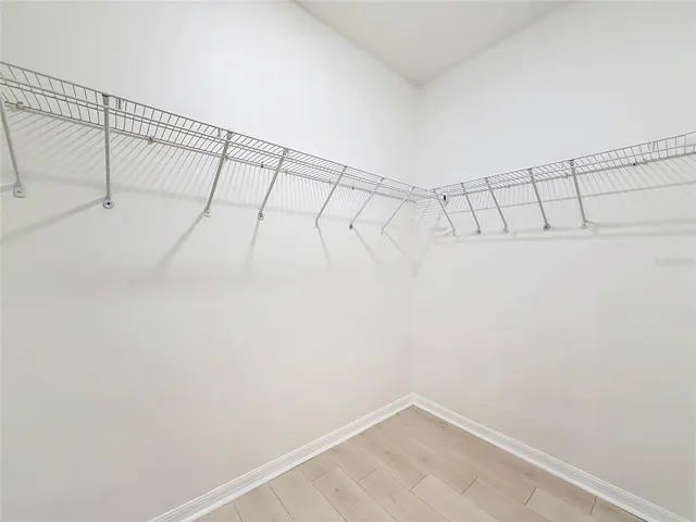 Primary walk in closet
