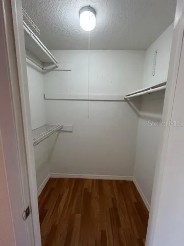 Primary closet