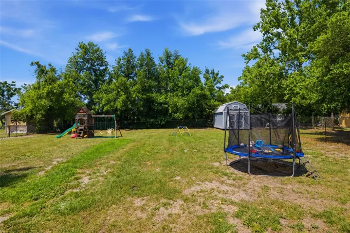 Huge backyard!