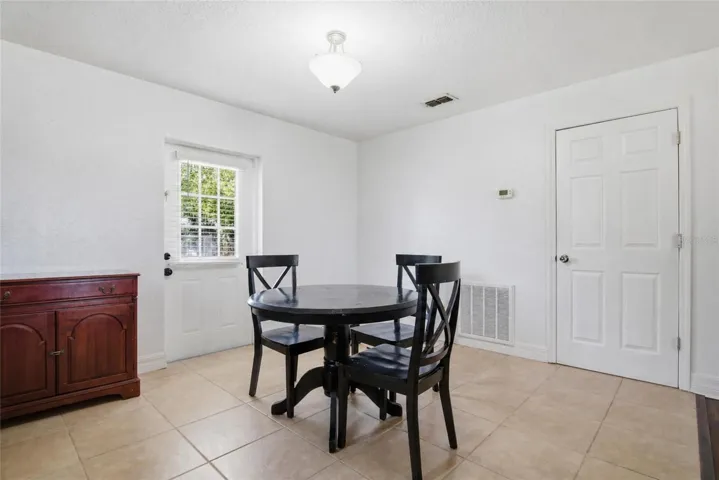 Dining area