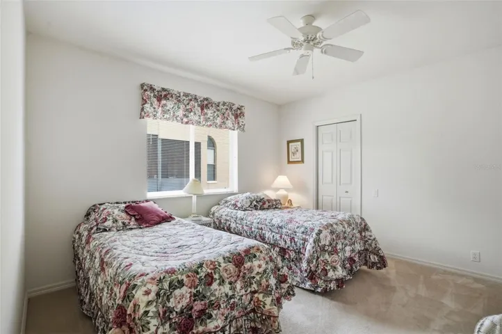 Bedroom 3 with walk in closet