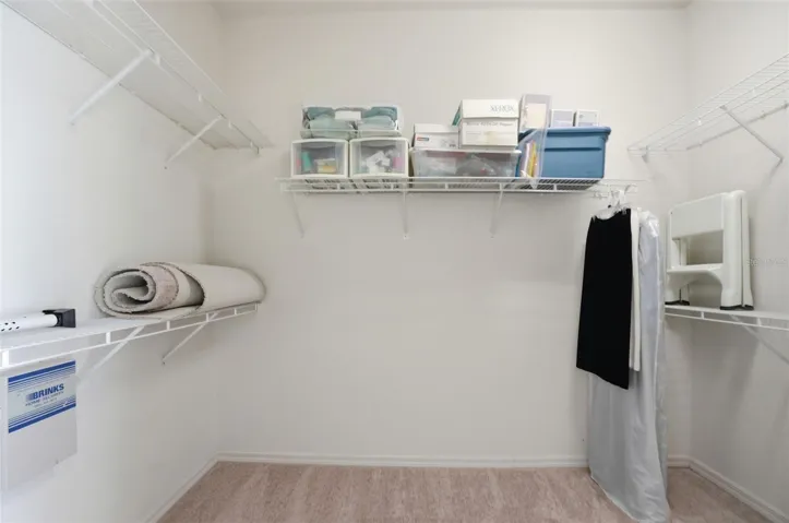 Primary Walk in closet
