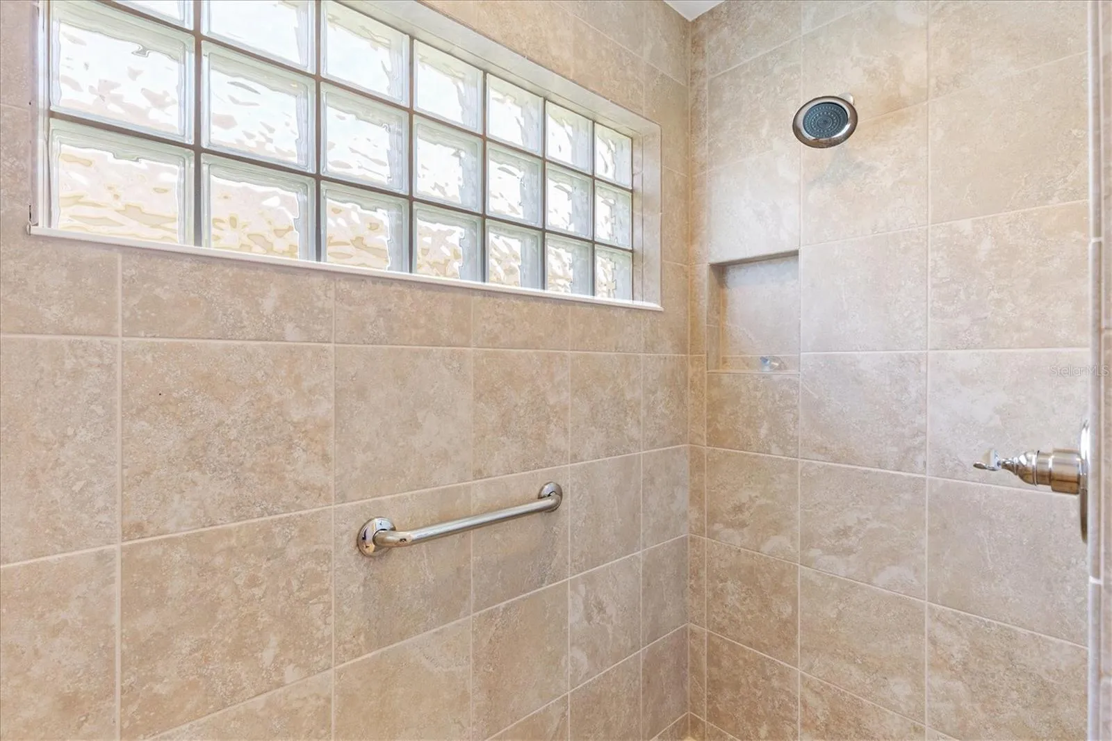 Roman Shower in Primary Ensuite