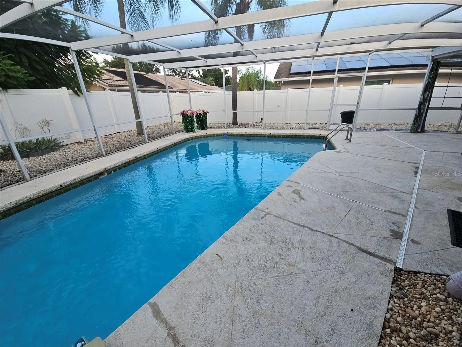 East end of pool