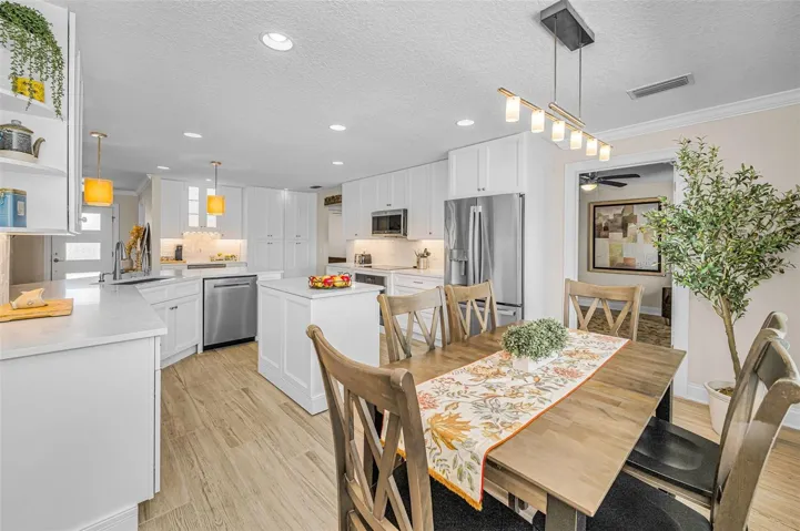 Dining / kitchen view
