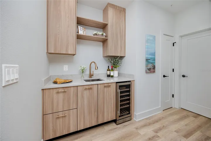 Mini bar perfect for entertaining