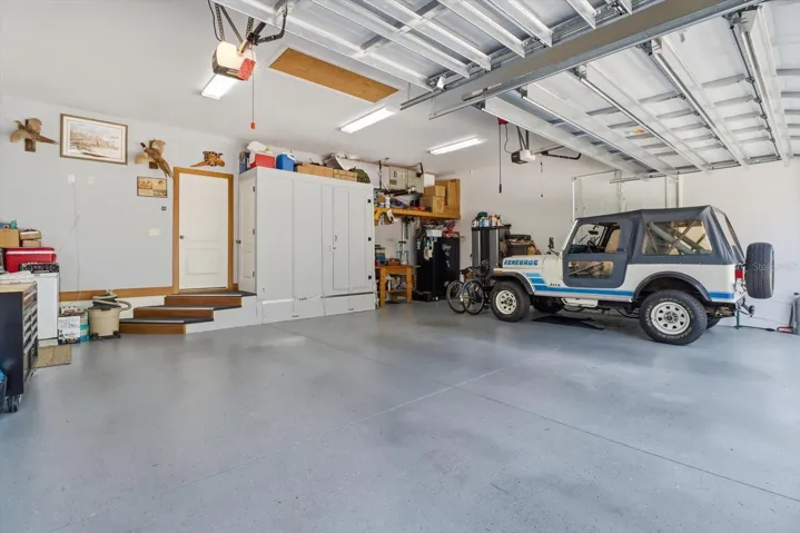 Workshop Area in Garage