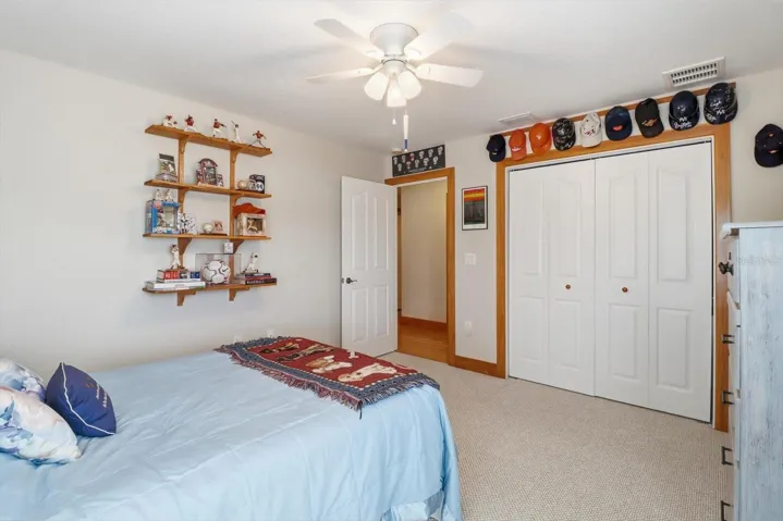 Bedroom 2 w/ Double BiFold Closet