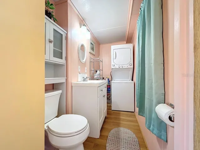 Half Bathroom with Laundry