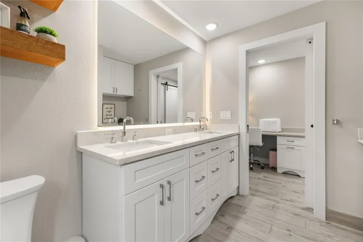 REMODELED GUEST BATH