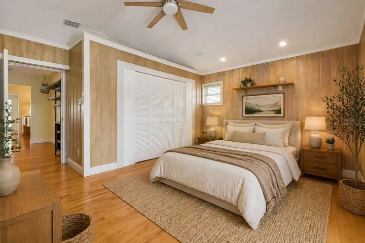 Primary Bedroom - Virtually Staged