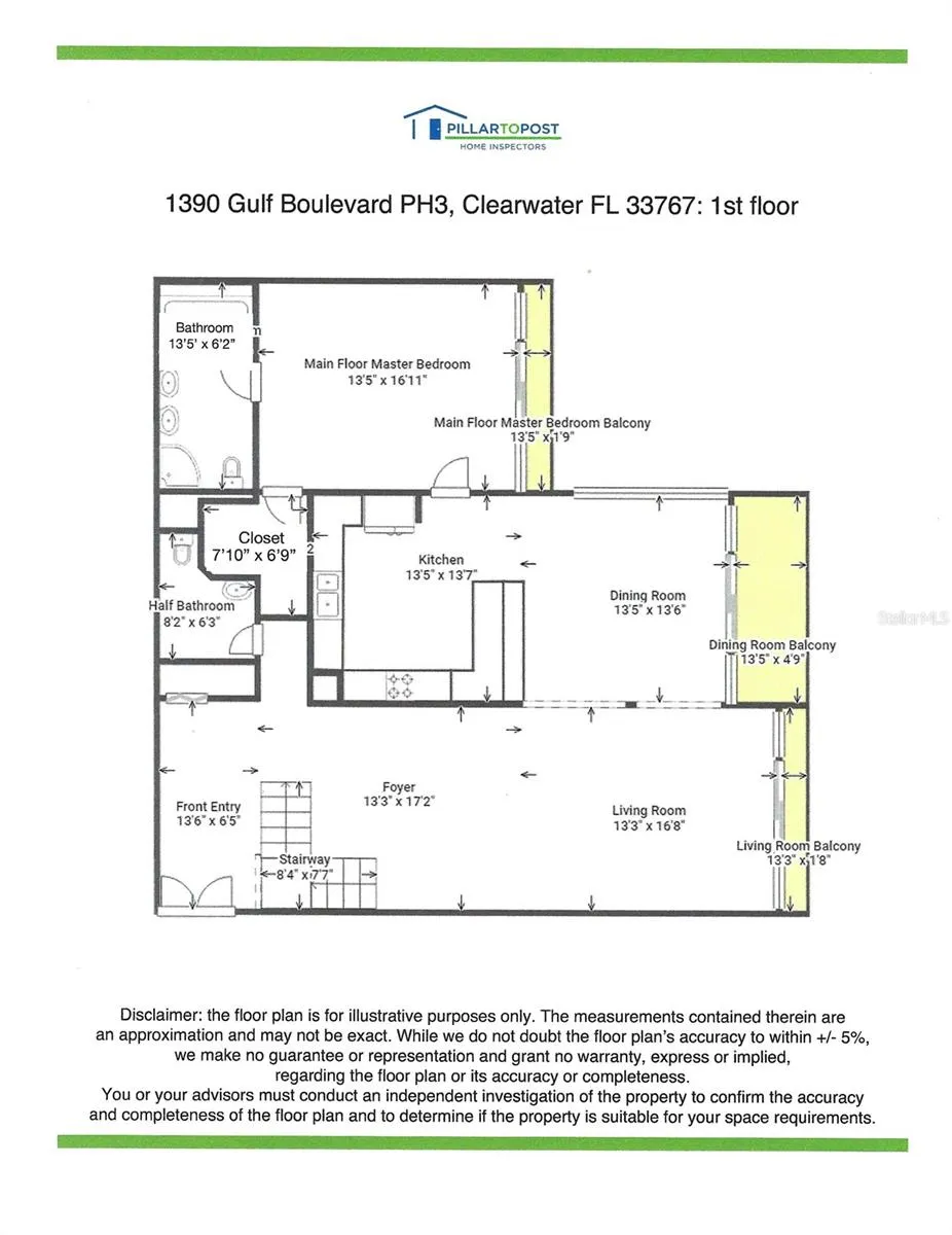 Floor Plan FIRST FLOOR