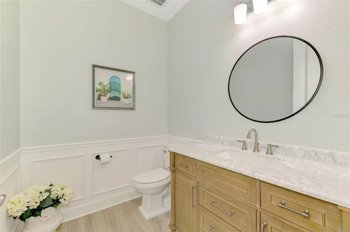 Powder Room (downstairs)