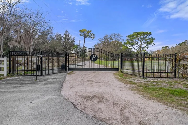 Gated property with code entry