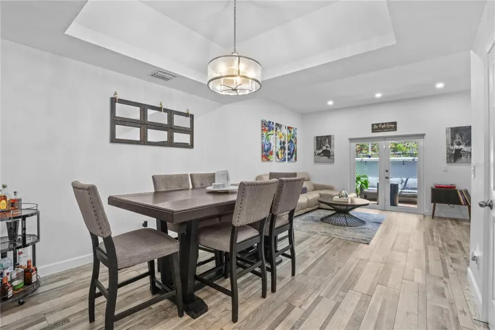 Dining Room with view of Living Room