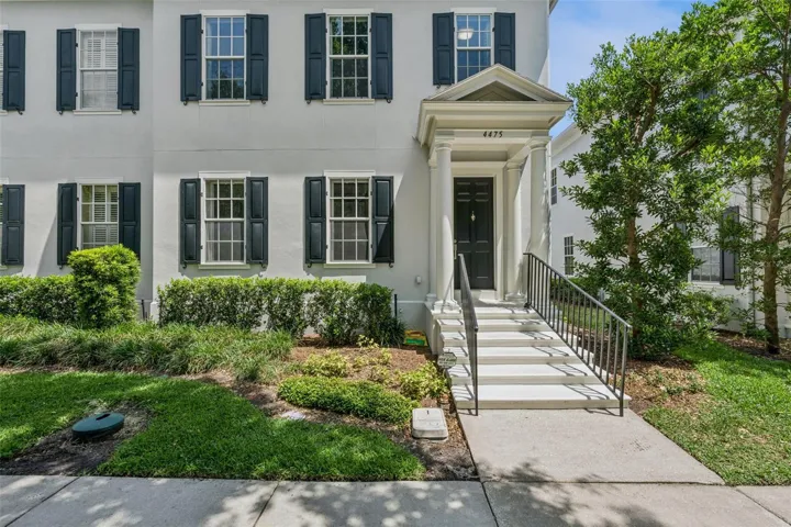 Elegant front exterior