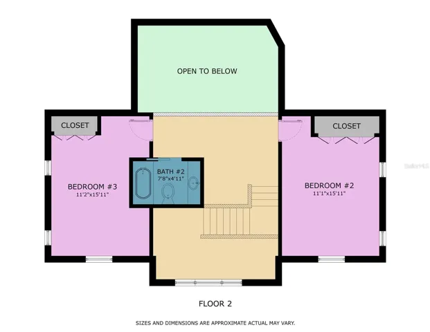 Floor plan - second floor