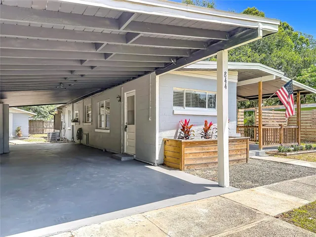 Large Tandem Carport