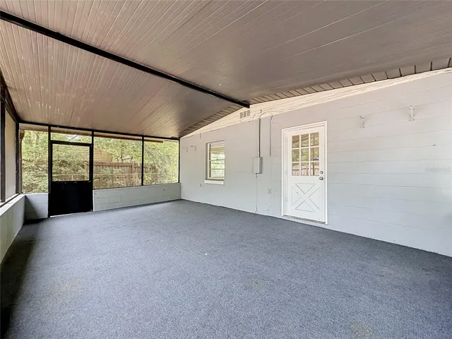 Large Screened in Back Patio
