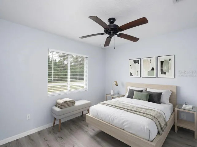 virtually staged bedroom 1