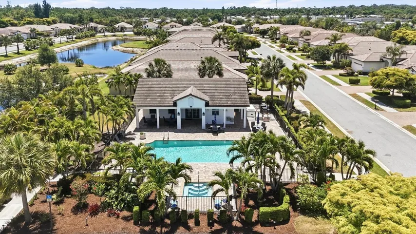 Community pool, clubhouse