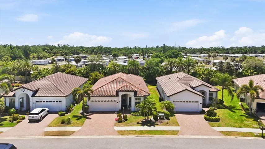 Aerial of front