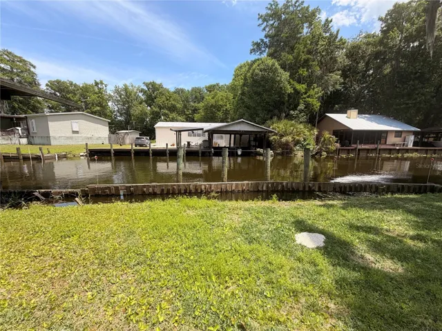 Back yard/Canal