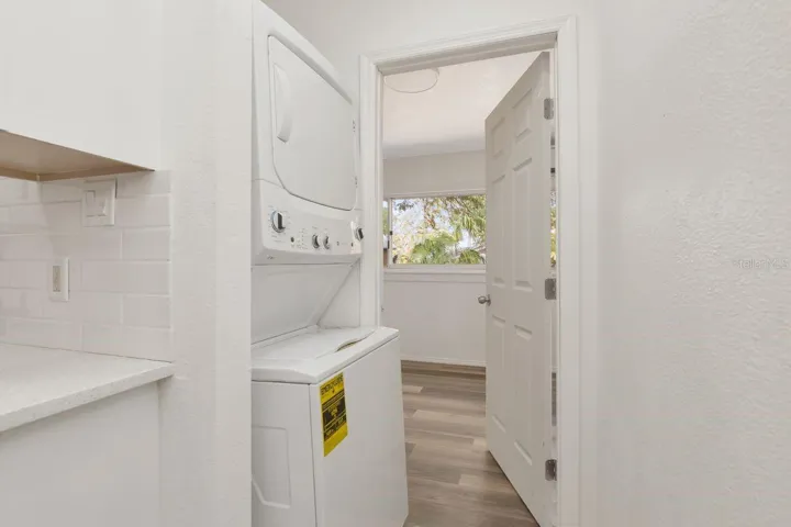 Inside laundry