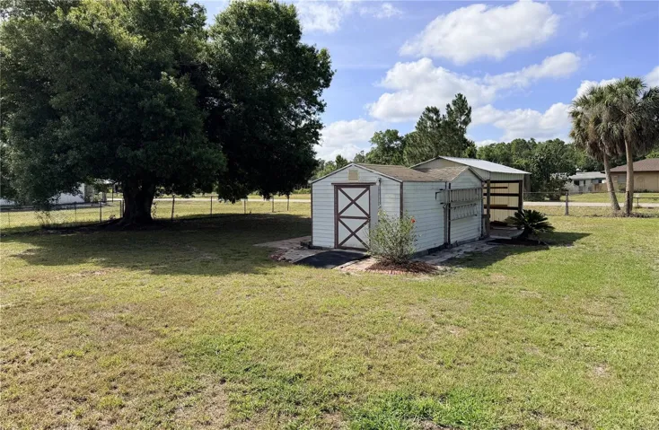 Sheds for additional storage