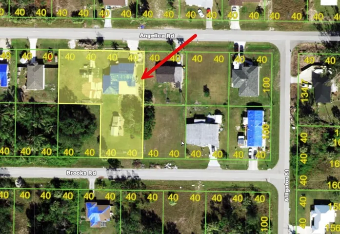 Over 1/2 acre of land