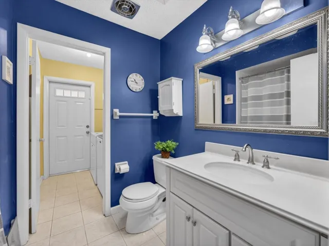Guest Bathroom and Indoor Laundry