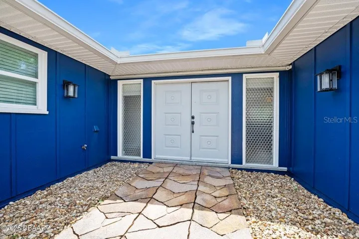 Front Entry and Double Doors