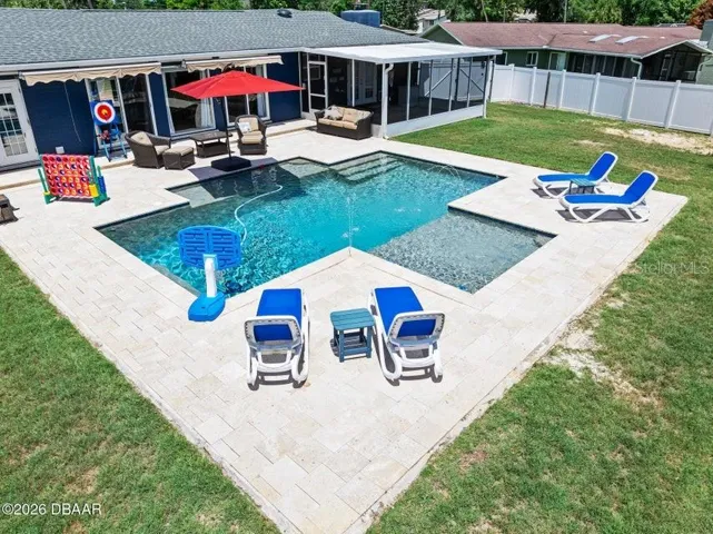 Backyard Pool Area