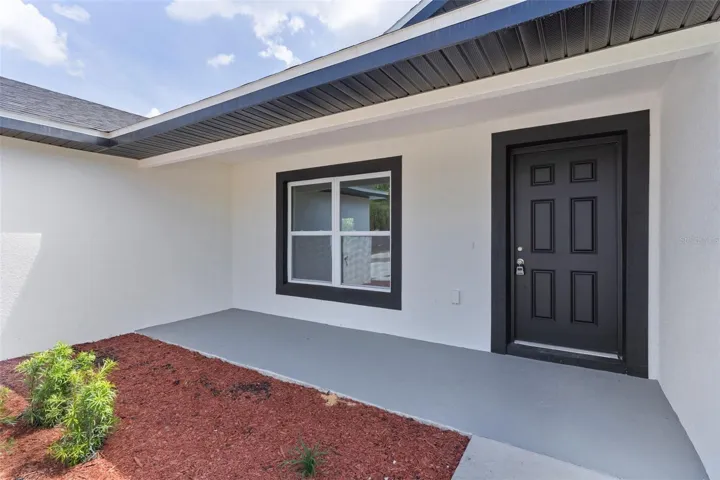 Covered front porch